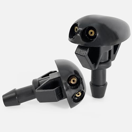 Click&Fit Windshield Washer Nozzles compatible with Nissan Altima Pathfinder Xterra Frontier Sentra from 1995 to 2006 – Wiper washer sprayers replacement 289313S500, Adjustable, 2-pack - Image 3