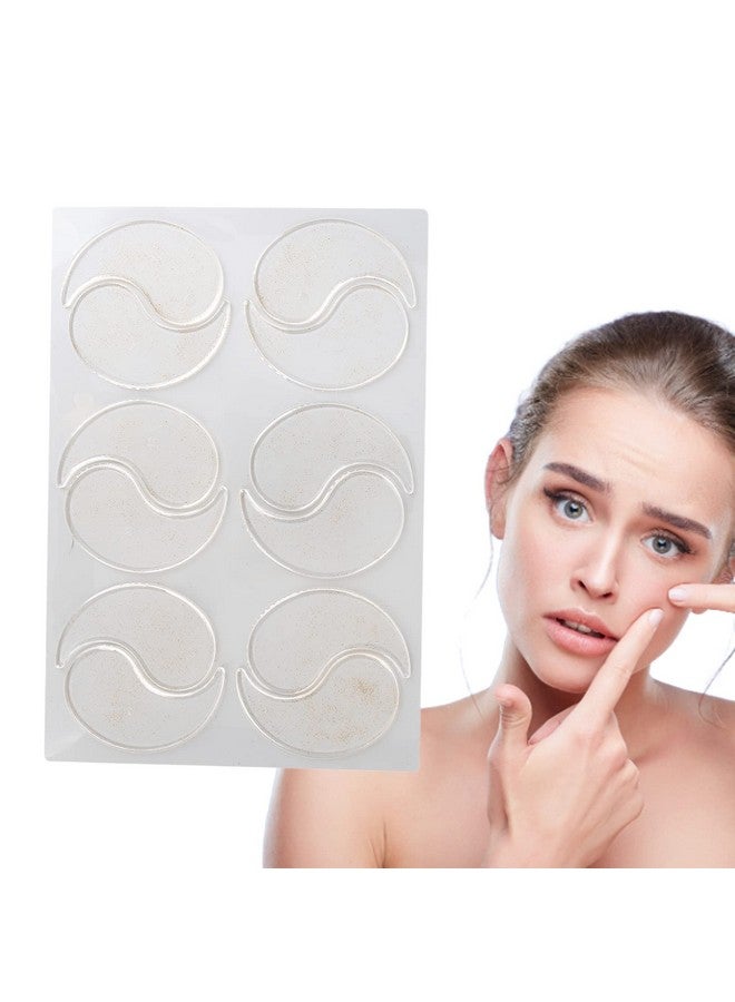 Betued Silicone Eye Patches Wrinkle Patches Silicone Eye Wrinkle Pads Silicone Patches For Wrinkles Prevent Wrinkle Reusable Overnight Lower Eye Pads Reduce Skin Wrinkles 6 Pairs - Image 1