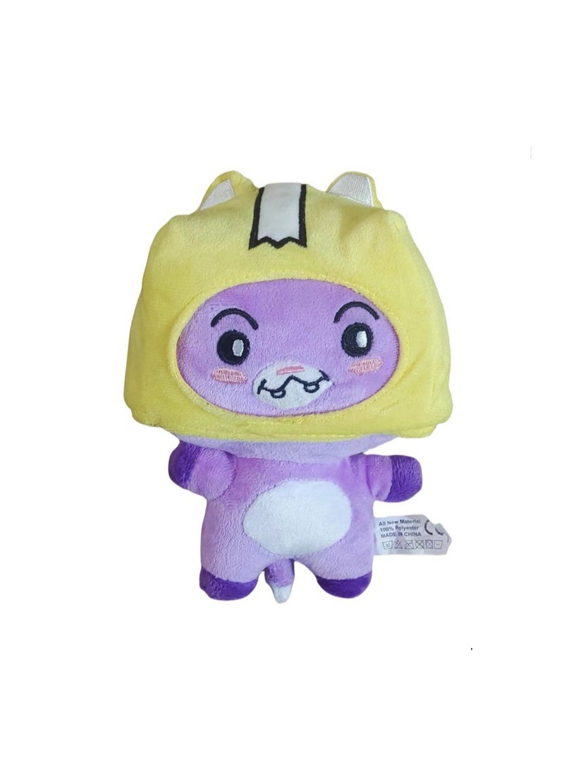 Generic - 15cm Fox Plush Toy Lankybox Paper Box Doll Soft Plush Doll Boy Girl Birthday Gift - Image 1