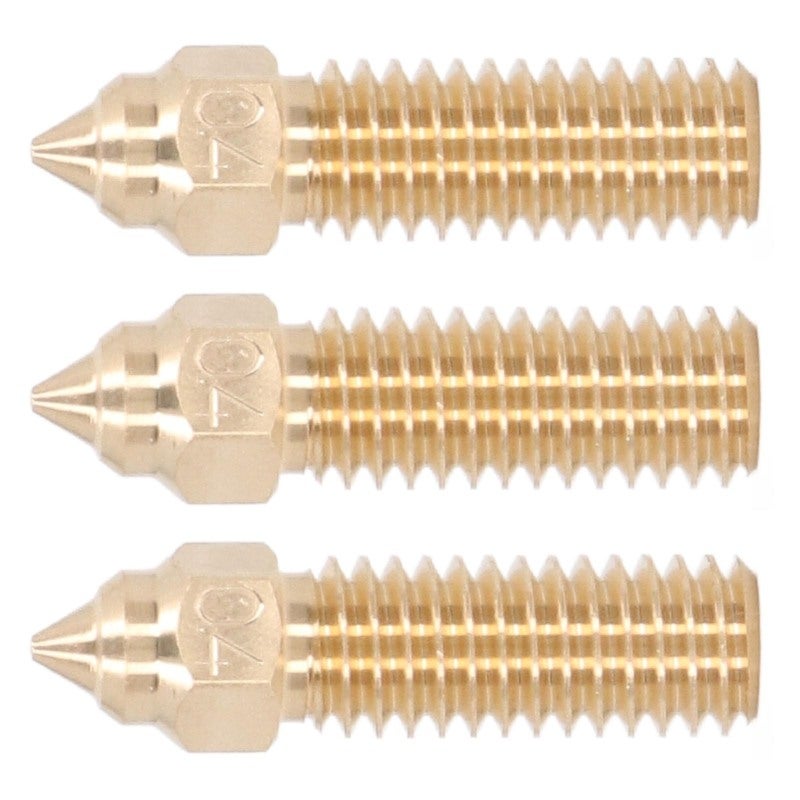 3D Printer Brass Nozzle: High Temperature Resistant 300℃, 330W/m·k Thermal Conductivity - Smooth Accurate Extrusion, Wide FDM Material Compatibility for FDM 3D Printers - Image 1