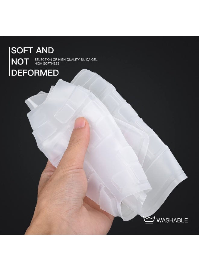 Ultra Thin Silicone Keyboard Cover For Desktop Computers, Suitable For Logitech Mk270/Mk295/K270/K275/Mk260/K200/Mk275/Mk370 Wireless Keyboard (Clear) - Image 5