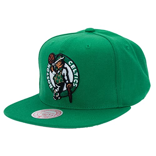 Mitchell Ness Mitchell & Ness Men's Boston Celtics Team Ground 2.0 Snapback Cap - Image 5