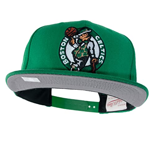 Mitchell Ness Mitchell & Ness Men's Boston Celtics Team Ground 2.0 Snapback Cap - Image 2