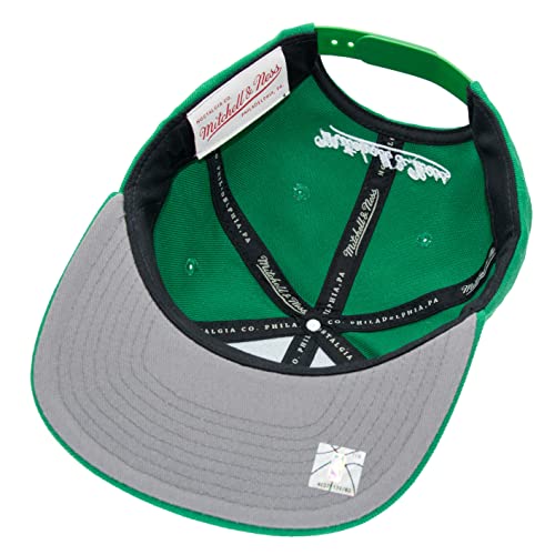 Mitchell Ness Mitchell & Ness Men's Boston Celtics Team Ground 2.0 Snapback Cap - Image 3