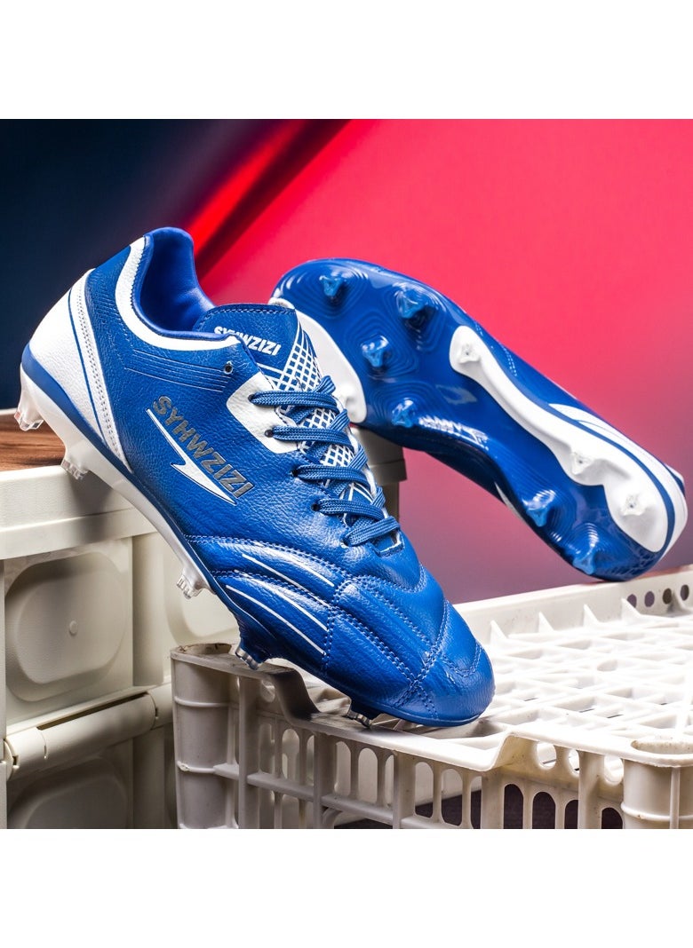Generic Men Kids Fashion Soccer Shoes Cleats Team Sports Training TF/FG Turf Firm Comfort Low-top Football Shoes Outdoor  - Image 4