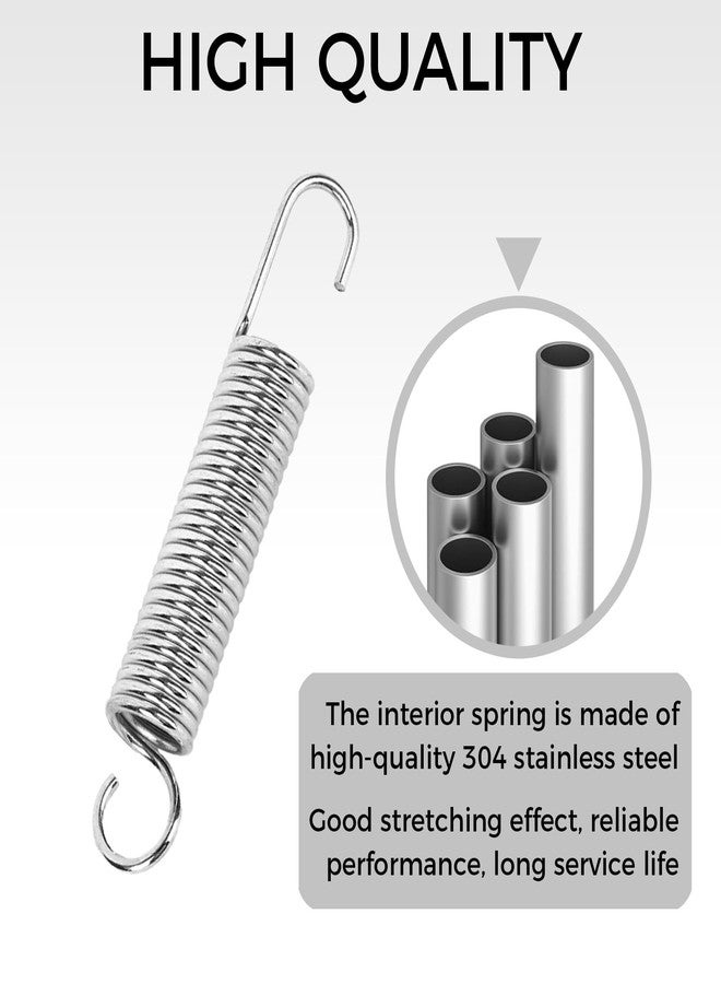 LINYUEARUI 3pcs Stainless Steel Replacement Recliner Mechanism Tension Spring, Long Neck Hook Tension Spring, tilt Adjuster Spring Replacement Parts, Furniture Replacement Parts - Image 5