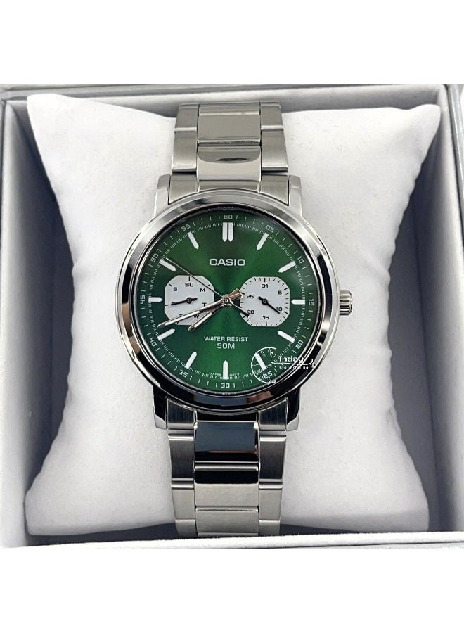 CASIO Stainless Steel Analog Wrist Watch  MTP-E335D-3EVDF - Image 3