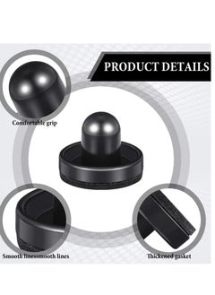 KASTWAVE Rubber Letter Image Stamp Pressure Tool, 4Pcs Press Stamping Brush, Punch Perfect for Imprinting, Embossing Card Making Seal Stamp(Black)  - Image 2