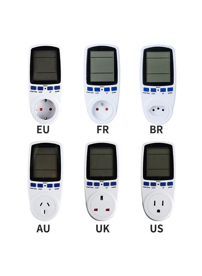 Generic - Digital LCD Energy Meter Wattmeter Monitoring Device Wattage Electricity Kwh Power Measuring Analyzer - Image 1