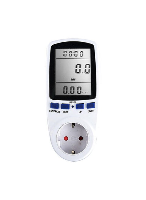 Digital LCD Energy Meter Wattmeter Monitoring Device Wattage Electricity Kwh Power Measuring Analyzer