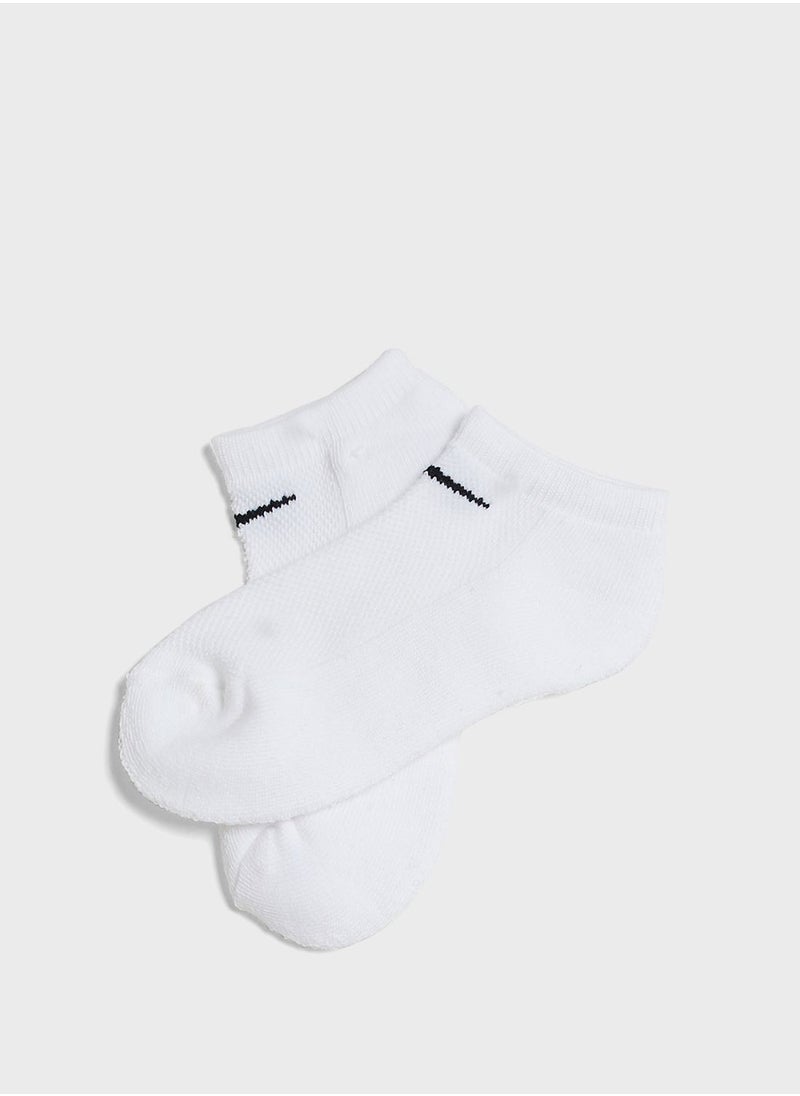 Nike - Kids 6 Pack No Show Mesh Cushioned Socks - Image 1