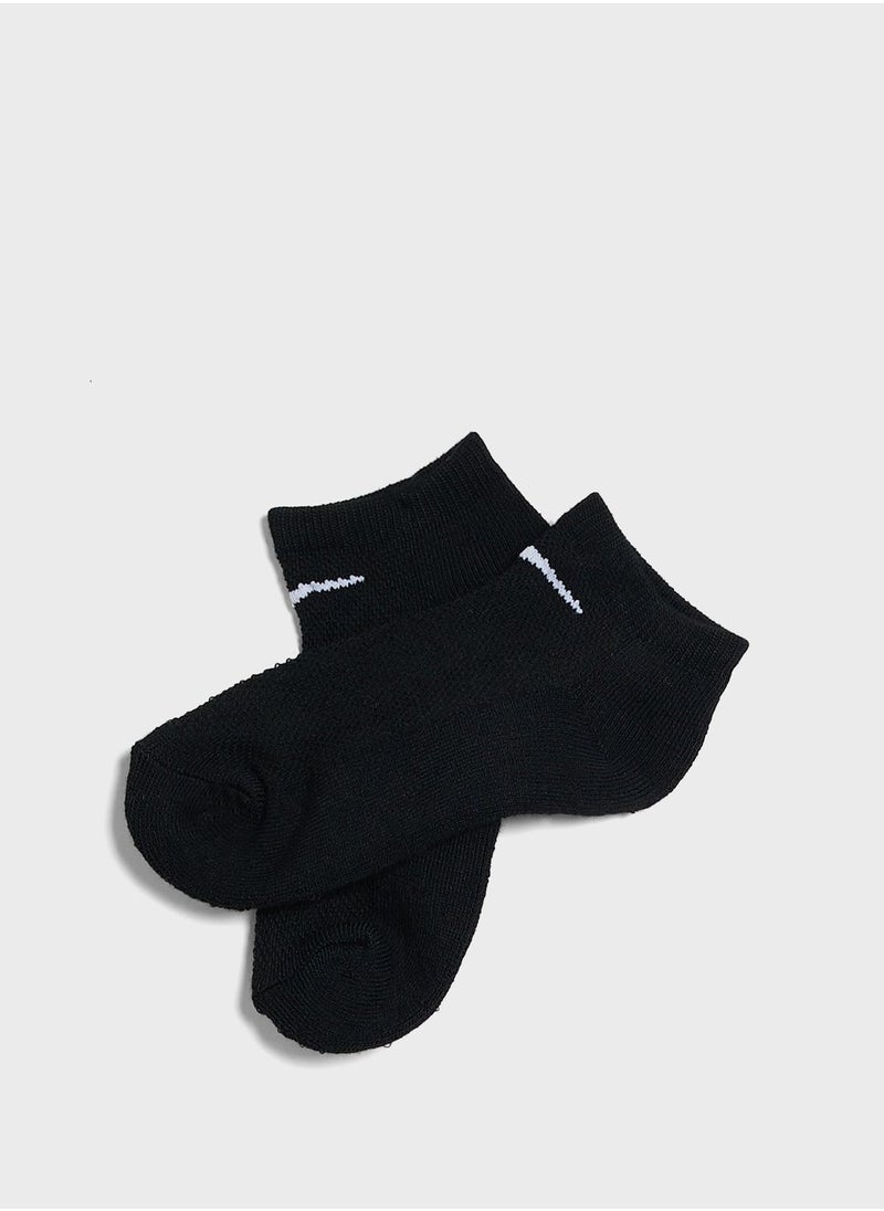 Nike - Kids 6 Pack No Show Mesh Cushioned Socks - Image 1