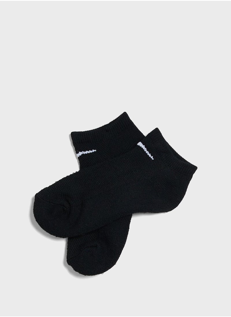 Nike - Kids 6 Pack No Show Mesh Cushioned Socks - Image 1