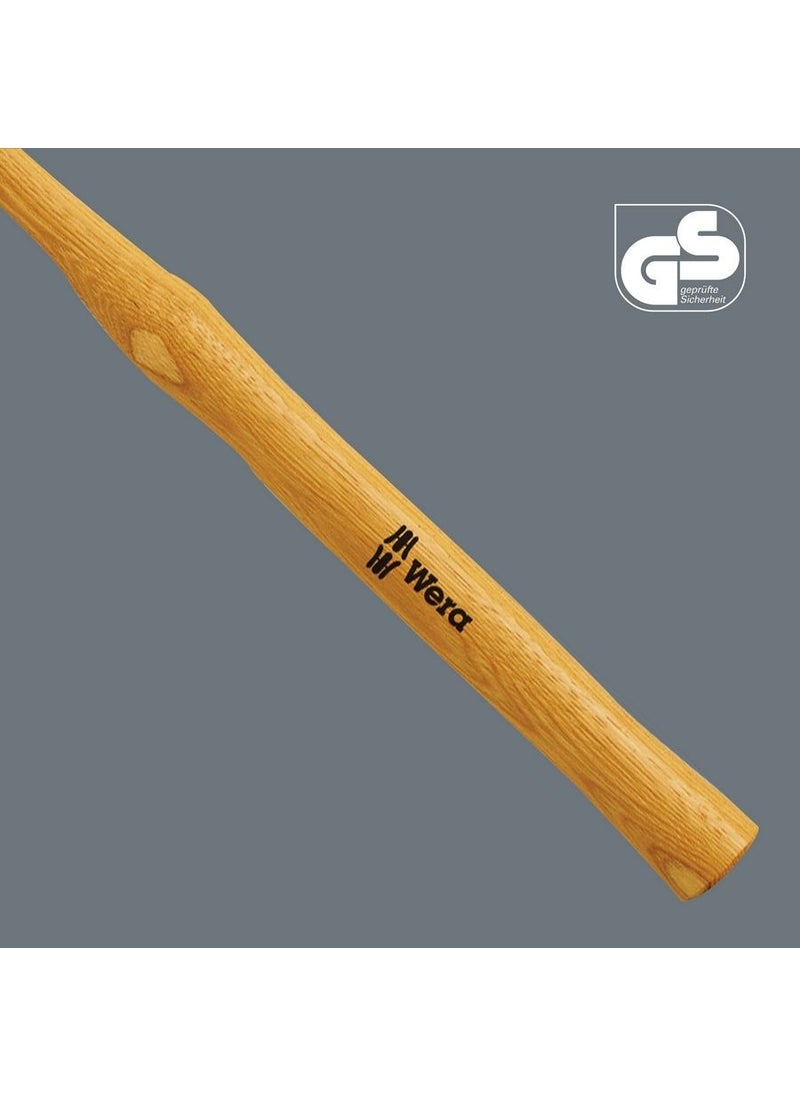 Wera 102 Wooden Handle Urethane Hammer 3 33X96X280MM 05000515001  - Image 5
