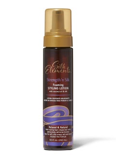 Silk Elements Silk Elements Sally Beauty Foam Styling Lotion with Silk Protein,8.5fl.OZ.(250 ml)  - Image 1