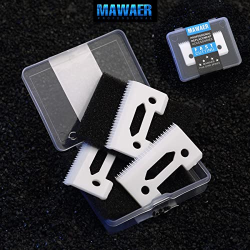 MAWAER Upgraded Universally Ceramic Stagger Tooth Blade for WAHL Hair Clipper Ceramic Movable Blade for WAHL Hair Clipper - Image 5