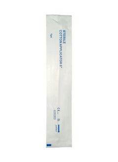 King Mariot Sterile Cotton Applicator 6 inch | Single-Use Wooden Stick with Firmly Wound Cotton Bud for Medical and Beauty Applications  - Image 3