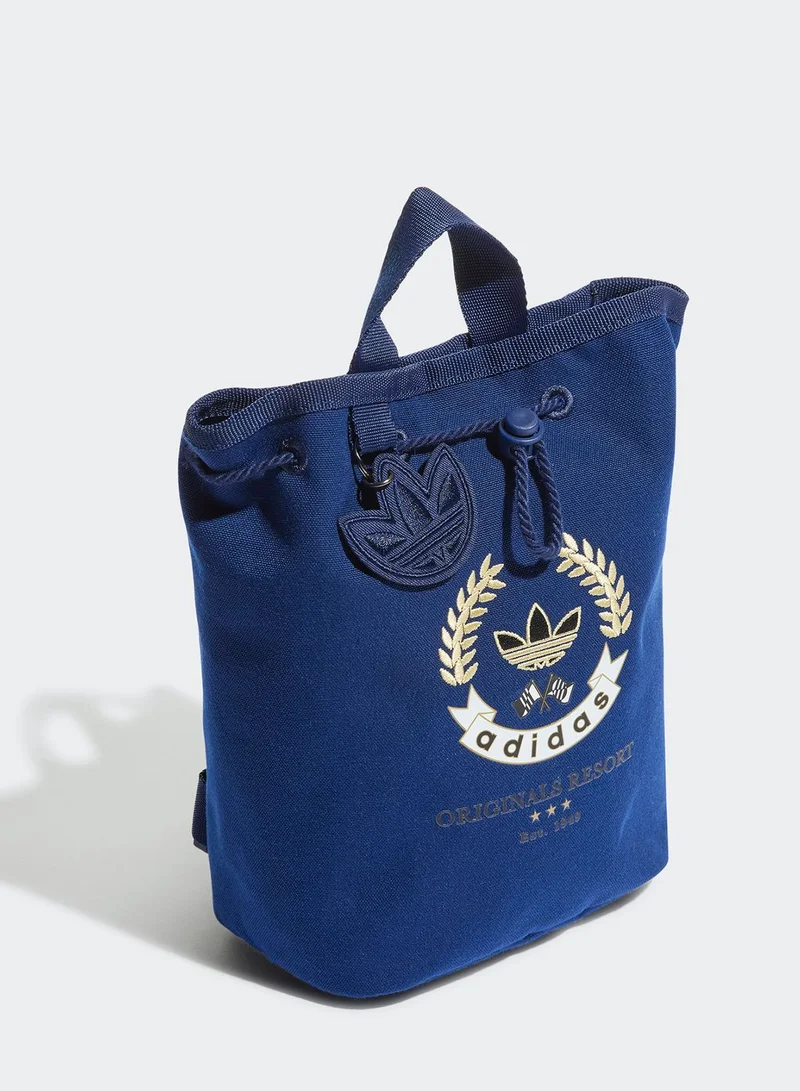 adidas Originals Trefoil Mini Bucket Backpack