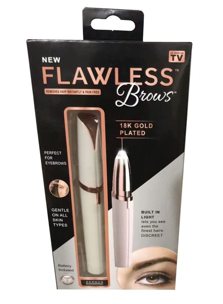 Flawless Eyebrows Electric Hair Remover Shaver - Image 5