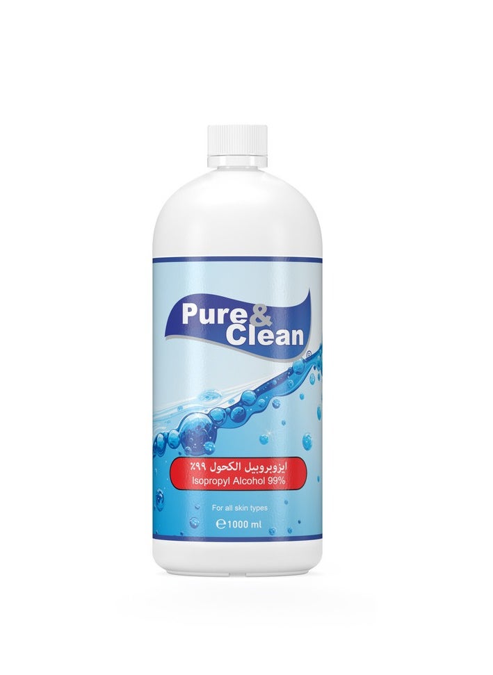 Pure & Clean - Original Medical Isopropyl Alcohol 99.9% 1L (ISO) Pure & Clean - Image 1