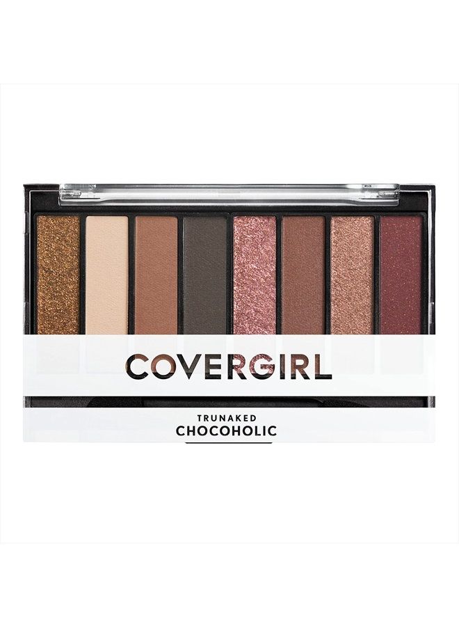 CoverGirl Trunaked Scented Eye Shadow Palette, Chocoholic 845, 0.22 Ounce, Pack of 1 - Image 1