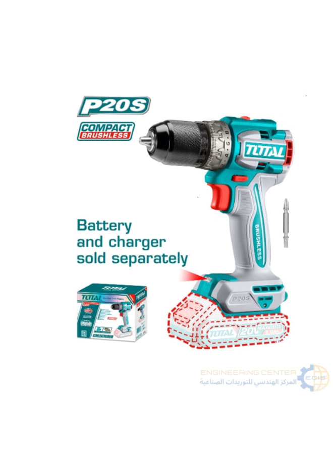 Total TDLI206021 20V 60Nm Cordless Impact Wrench (without battery and charger)