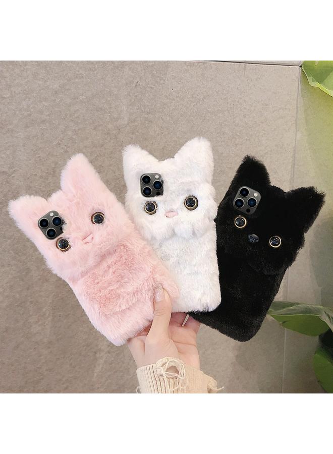 Zaboon Case For iPhone 13 mini 3D Cute Cat Plush Full Coverage Phone Case - Image 2