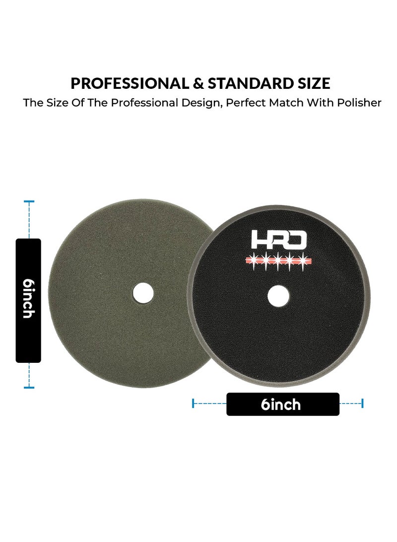 Generic HRD Finishing Waxing Polishing Pad Soft Cut 6" Light Cut Polishing Foam Pad  - Image 5