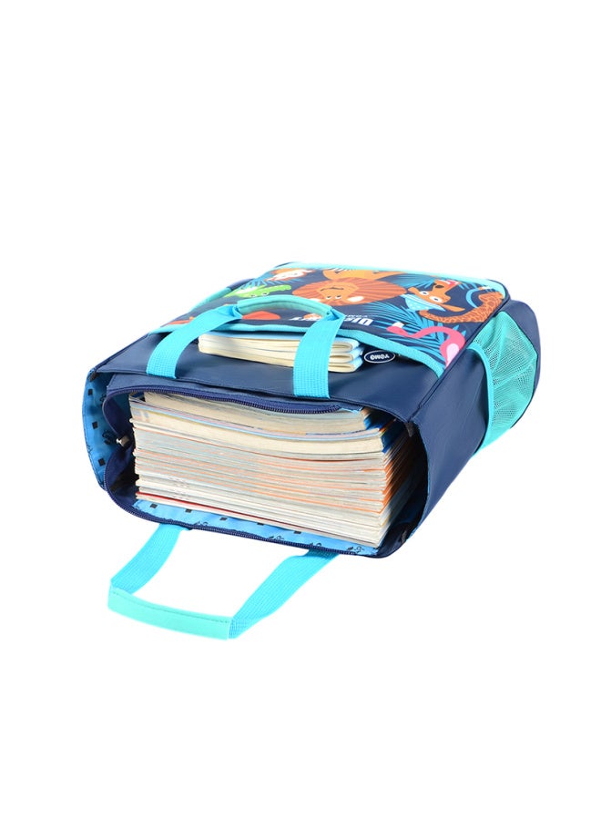 Yome Elementary School Tutoring Bag, After-school Bookbag, Boys' Shoulder Crossbody Bag, Handbag, Children's Art Bag, Animal Forest - Image 5