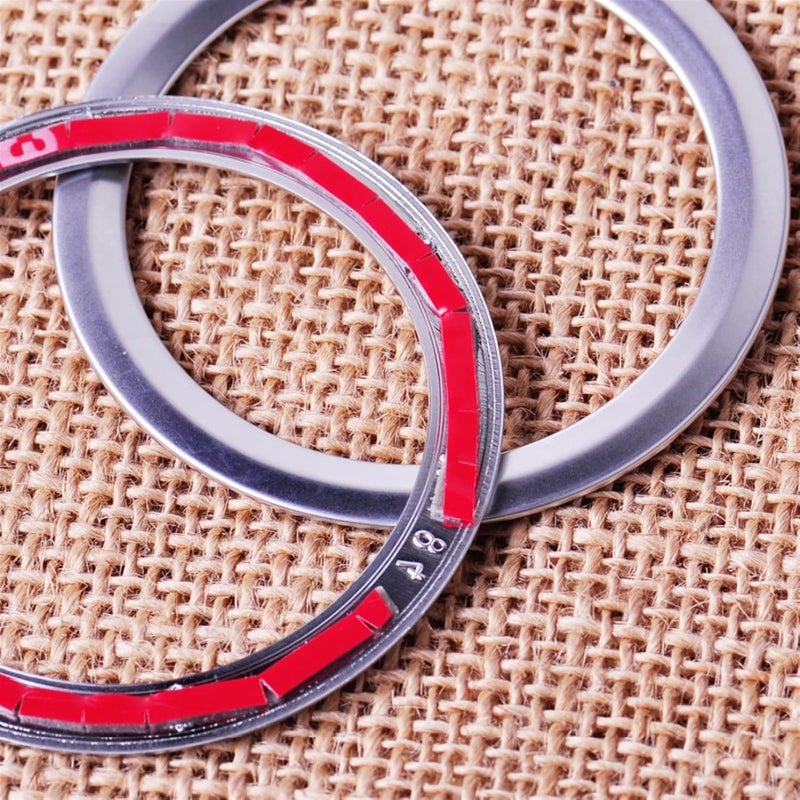 Wivplex Chrome AC Vent Trim Cover Rings for Mercedes-Benz - Image 4