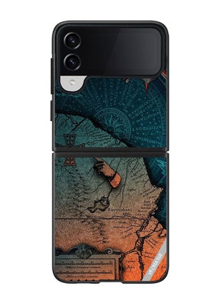 Protective Case Cover For Samsung Galaxy Z Flip4 Compas Design Multicolour - pzsku/ZBB99E503FCB04B87DA51Z/45/_/1677151484/f63d9ae8-34da-4543-a5b4-785b66a42f43