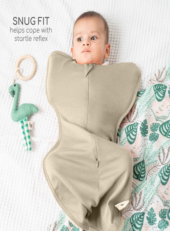 Cocoon Care Knitted Bamboo Cotton Arms Up Swaddle Sleeping Pod for Baby | Swaddle Pod for New Born Baby | 1-3 Months - Image 5