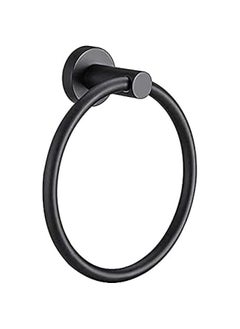 Stainless Steel Black Towel Ring for Bathroom, Kitchen Hand Towel Holder Ring Hanger Circle Round Towel Rack Wall Mount Matt Black - pzsku/ZBB9A1A003C623996873FZ/45/_/1725753728/482cb241-d373-4102-a1ca-151ae8bb7b8e