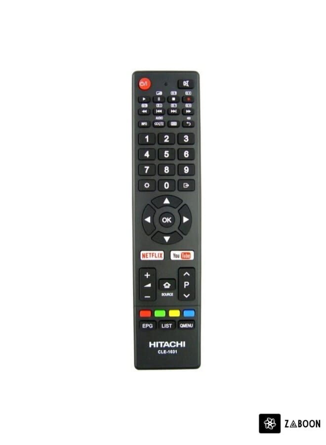 Zaboon Remote for All Hitachi TVs and Hitachi Smart TVs HITACHI CLE-1031 TV Remote 32FHDSM6 32HDSM8 40FHDSM8 50UHDSM8 55UHDSM8 65UHDSM8 70UHDSM8 75UHDSM8 UZ556800 UZ656800