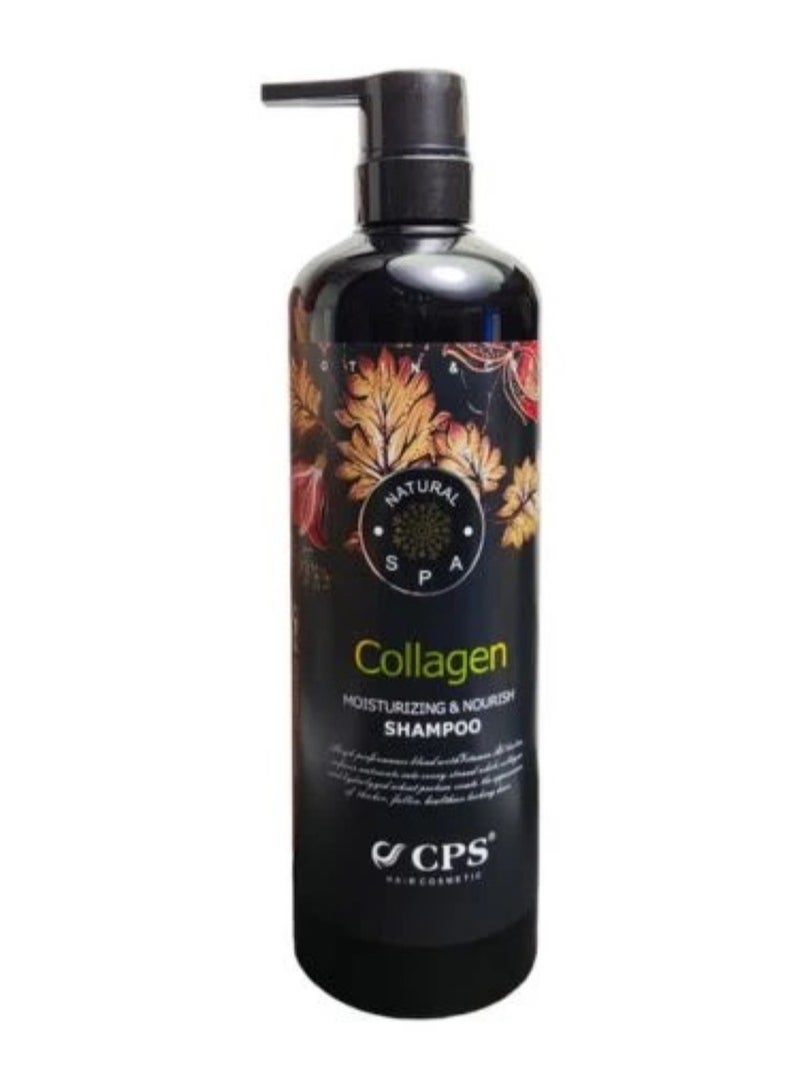 CPS High Quality CPS Collagen Moisturizing Nourishing Shampoo 900ml - Image 2