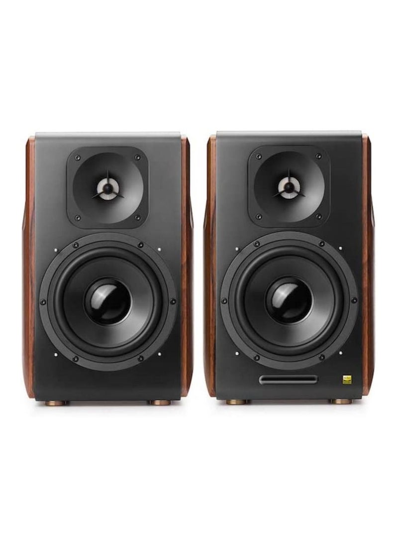 EDIFIER - Edifier S3000 Pro Wireless Studio Quality Speaker BT Brown - Image 1
