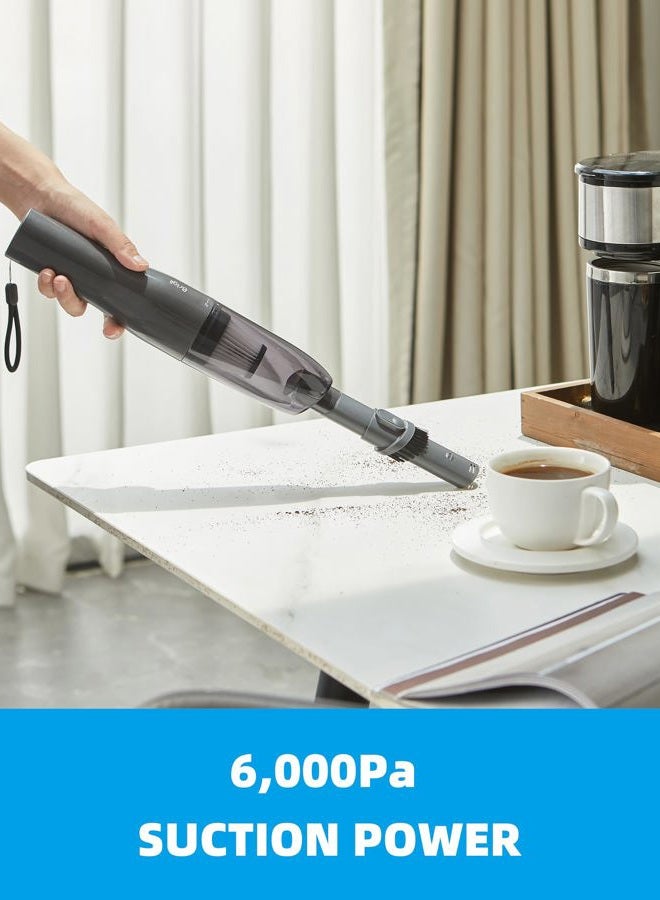 Brigii Handheld Vacuum Cleaner; 9kPa Mini Vacuum; Cordless Car Vacuum Cleaner for Home,Office,Keyboard,Crevice,Desk;USB-C Rechargeable-M5 - Image 3