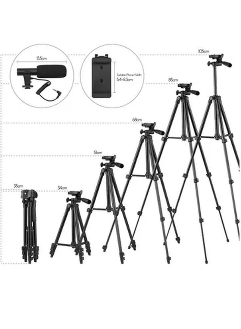 GENNEXT Phone Vlog Video Kit with stand - Image 2