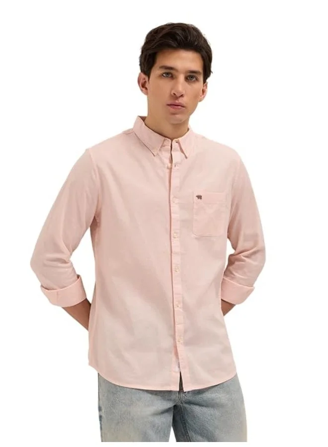 THE BEAR HOUSE  Men’s Long Sleeve Shirt – Classic, Comfortable and Stylish Essential for Work, Travel or Casual Outings for Men | Best Price UAE