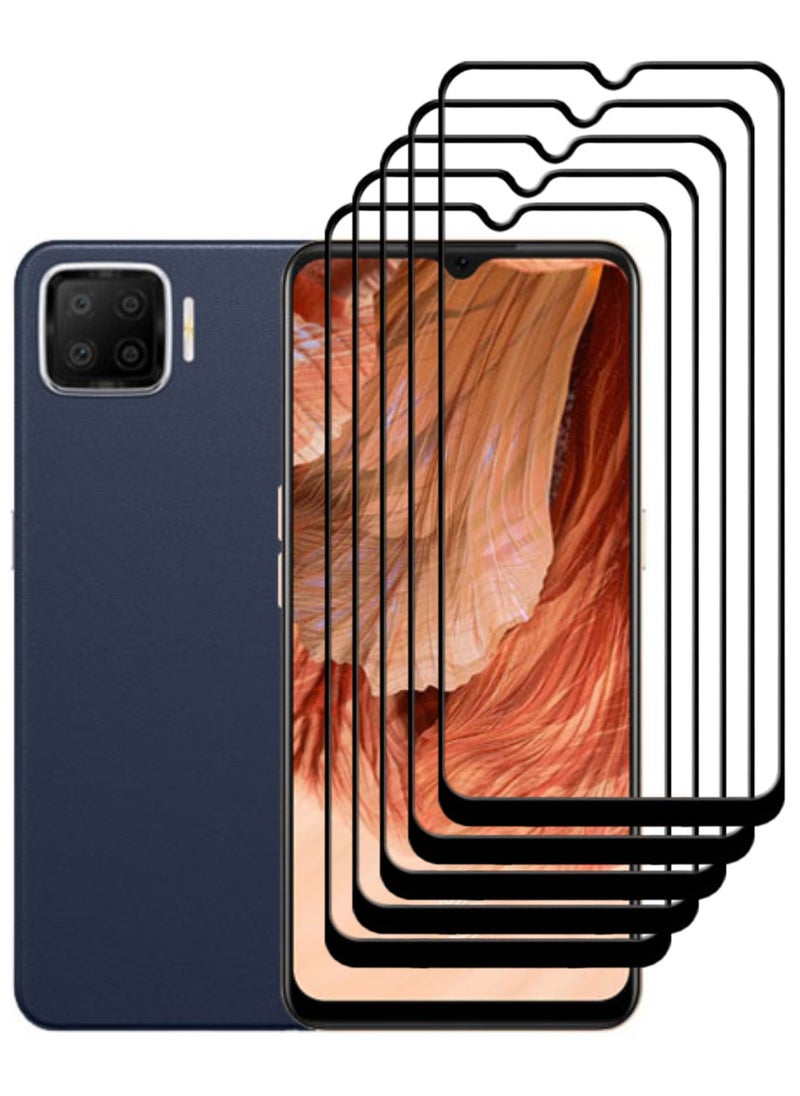 ACLIX 5 Pieces Antistatic ESD Dustproof Premium Quality High Definition Tempered Glass Screen Protector Designed For Oppo A73 - Image 1