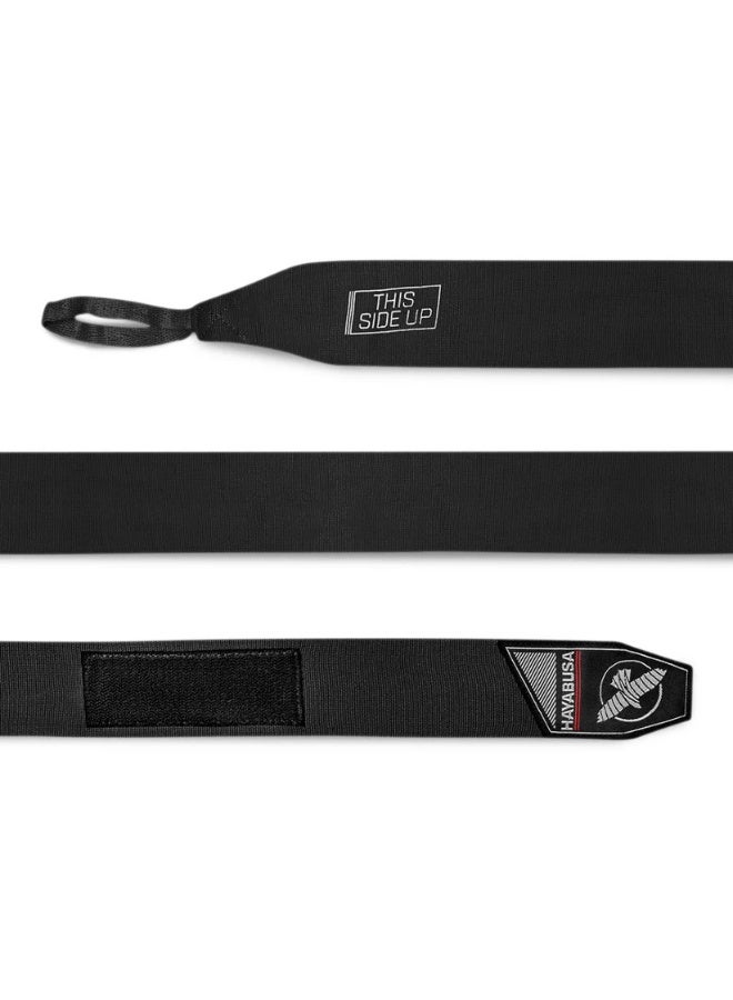 HAYABUSA PERFECT STRETCH YOUTH HAND WRAPS BLACK 3M - Image 2