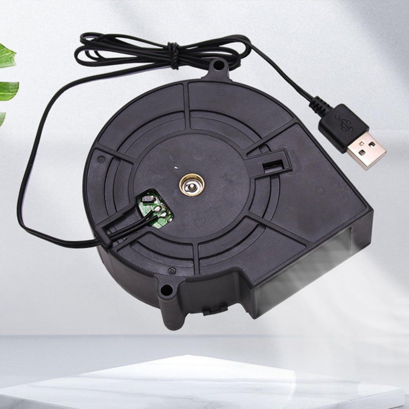 USB Blower Fan For Charcoal Stove Lightweight Airflow Device Backyard Cooking - Image 4