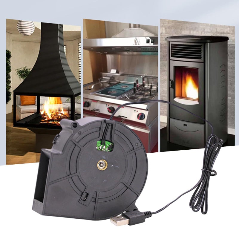 USB Blower Fan For Charcoal Stove Lightweight Airflow Device Backyard Cooking - Image 3