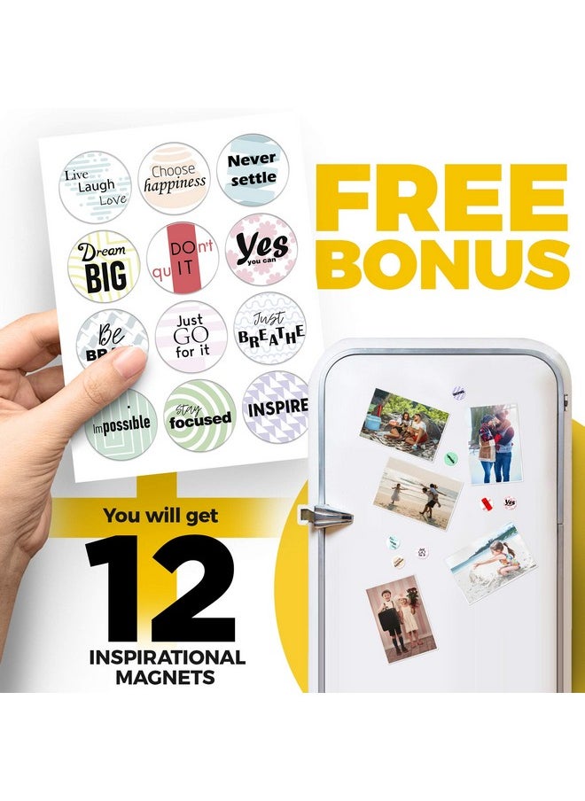 X-bet MAGNET - Magnetic Picture Frames Picture Magnets For Refrigerator Magnetic Picture Frame Set Magnet Photo Frames For Fridge Magnetic Photo Pocket (8.5X11 5 Pcs) - Image 1