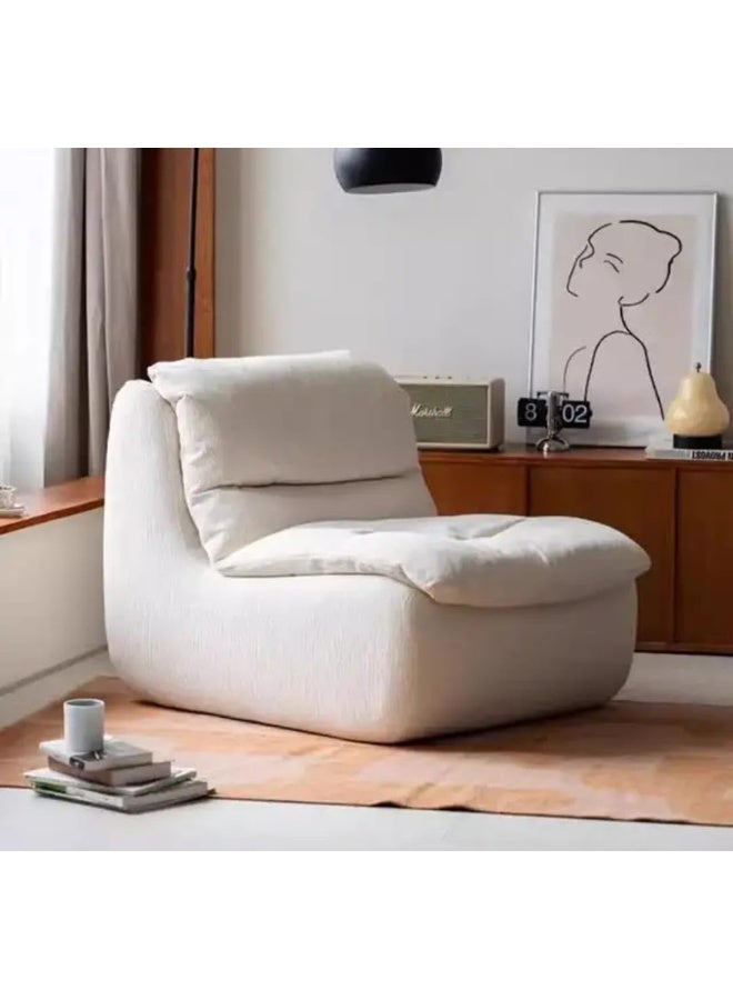 Comfortable Single Couch with Ottoman - Image 4