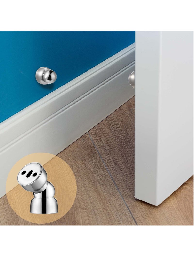 Generic Powerful Magnetic DoorStop, Stainless Steel Magnetic Door Stopper Door Holder for Bedroom Bathroom Kitchen Home Office  - Image 5
