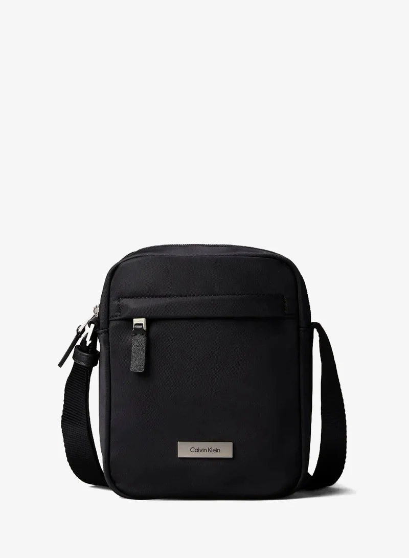 Matte Nylon Reporter Bag