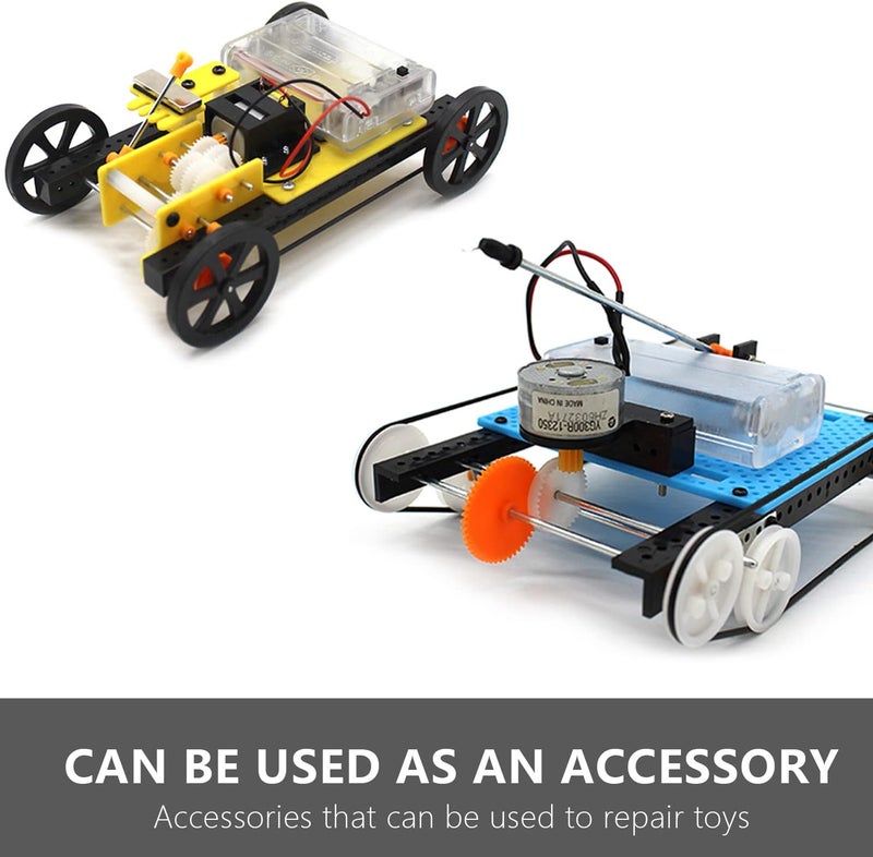 TORMEN Plastic Gear Package Kit, DIY Gear Assortment Accessories Set for Toy Motor Car Robot Various Gear (78 Pcs), T-WQ02-A - Image 5