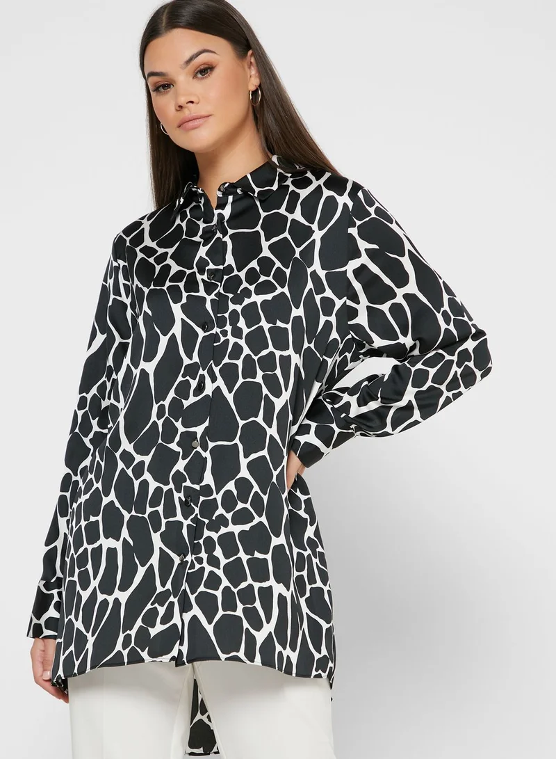 Wallis Animal Print Shirt