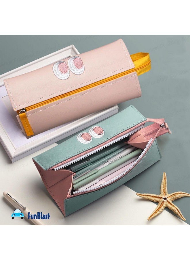 FunBlast Pencil Pouch for Girls - Cute Pouch for Girls, Multipurpose Zipper Pouch, Kawaii Pencil Case, Cute Pouches for Girls, Aesthetic Pouch for Girls, Return Gift for Kids (Pink) - Image 5